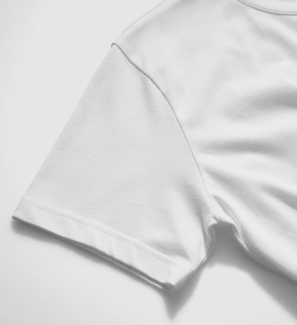 T-Shirt with Ruffle Jacquard Collar - Image 3